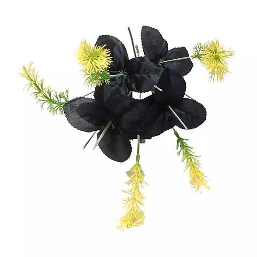 Подбукетник 12 веток 7 голов 8 листов 5 добавок 34см 237-076с/200 фото 1