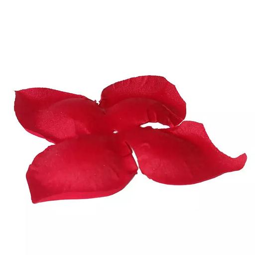 Заг-ка для розы бархатной YZ-76 красной 3-ий слой 4-кон.остр. 10,5-14см 664шт/кг фото 1