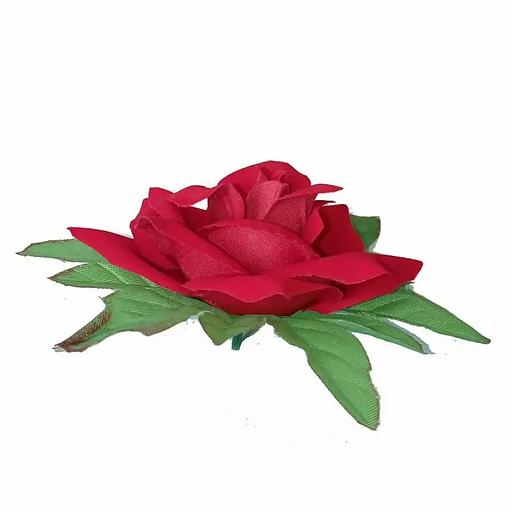 Головка розы Минивер барх. с листом 5сл 18см 1-1-2 448АБВ-л081-191-198-201 1/30 фото 1