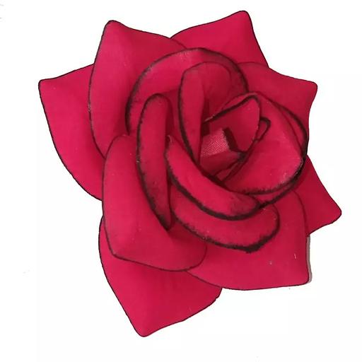 Головка розы Ремим барх. с кантом 4сл 14см 1-1-2 449АБВ-191-198-201 1/30 фото 2