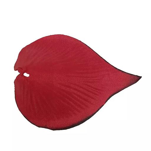 Заг-ка для каллы бархатной YZ-14 красной с кантом 1 слой 10,3см 1159шт/кг фото 1