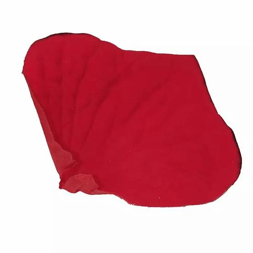 Заг-ка для каллы бархатной YZ-16 красной с кантом 1 слой 14см 575шт/кг фото 2