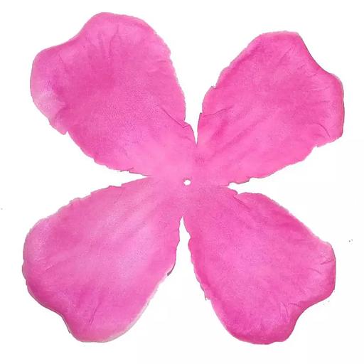 Заг-ка для розы YZ-5 розовой с белым.кантом 4-кон. средн. круглый 11-13,7см 1266шт/кг фото 1