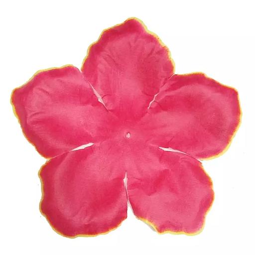 Заг-ка для розы YZ-62 бордовой с жёлт.кантом 5-кон. больш.треуг. 15,5см 923шт/кг фото 1