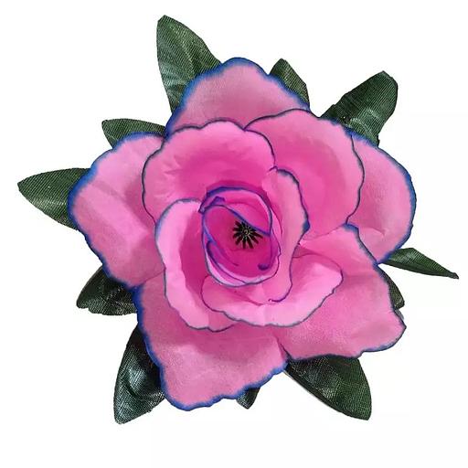 Головка розы Ишу с листом 4сл 17,5см 457АБВ-л072-201-191-173 1/14 фото 2