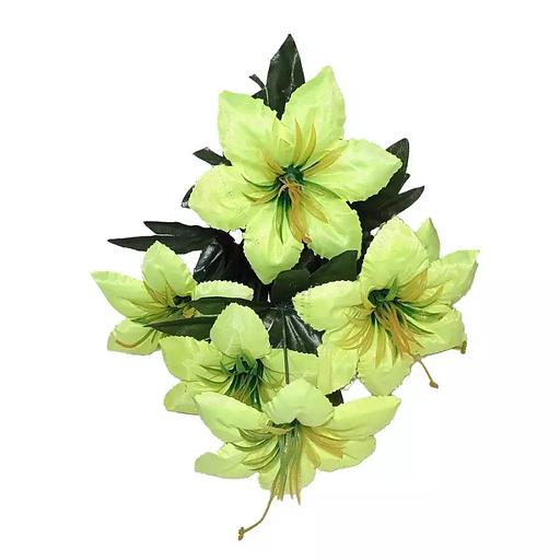 Букет с клематисами на 6 голов 42см 461-708 фото 2