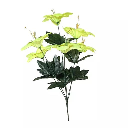 Букет с клематисами на 6 голов 42см 461-708 фото 3