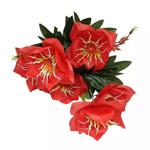 Букет с лотосом 6 голов 45см 463-546 фото 1