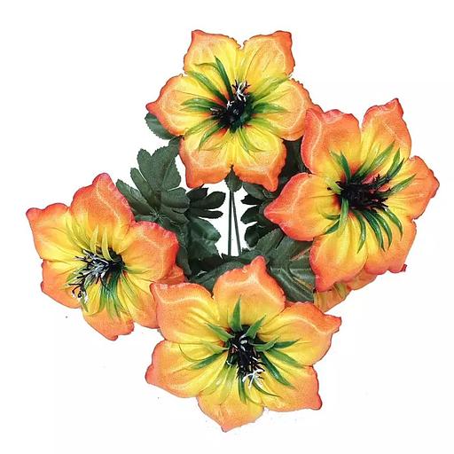 Букетом колокольчики на 7 голов 49см 467-710 фото 4