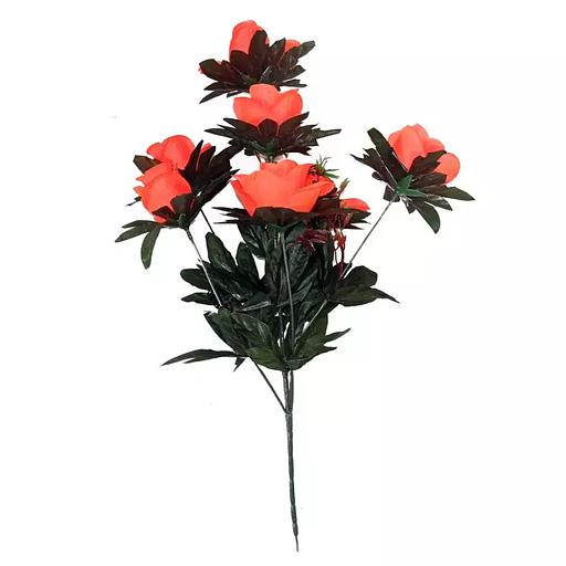 Букет с розами на 7 головы 53см 393-735 фото 3