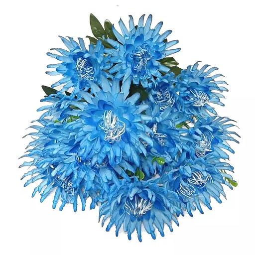 Букет с васильками 18 голов 54см 472-784 фото 1