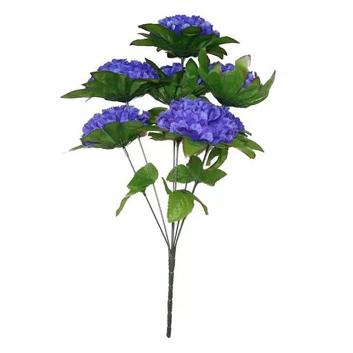 Букет с шафранами на 7 голов 48см 350-754 фото 2