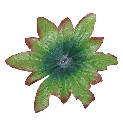 Лист под розу 12-кон красн.кант 17,5см Н202 (813 шт/кг) фото 2