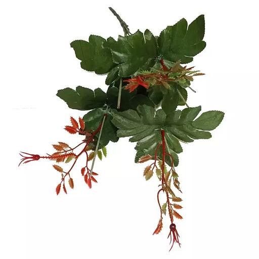 Подбукетник 6 голов и 6 листов с 3 велюшками 42см 234-040С/029 фото 1