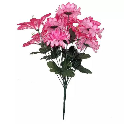 Комопзиция лилий с шафранами 12 голов (6+6) 48см 427-535+691 фото 8