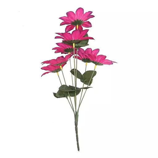 Букет из ромашек 7 голов 37см 374-786 фото 1