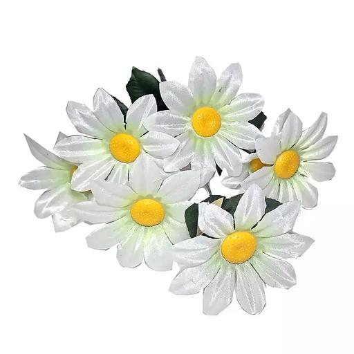 Букет из ромашек 7 голов 37см 374-786 фото 4