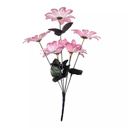 Букет из ромашек 7 голов 37см 374-786 фото 5