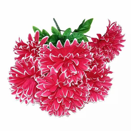 Букет с хризантемами 7 голов 60см 417-758 фото 4