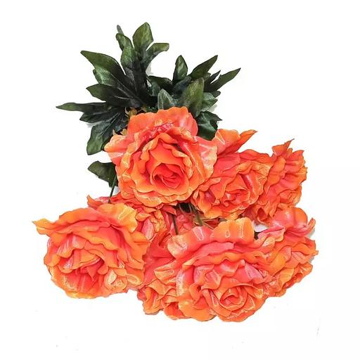 Букет с 9 розами 59см фото 2