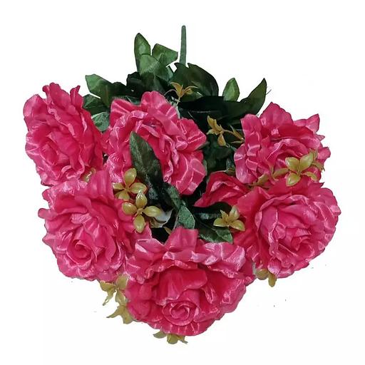 Букет с 9 розами 59см фото 3