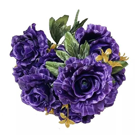 Букет с 9 розами 59см фото 6