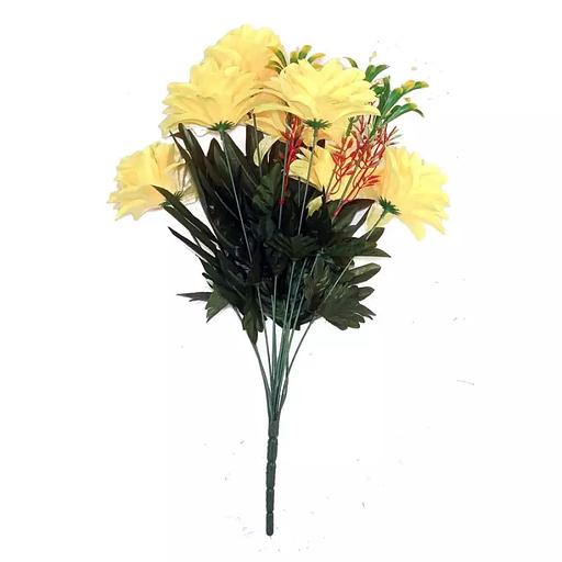 Букет георгинов 7 голов 3 пальмы 3 добавки 55см фото 4