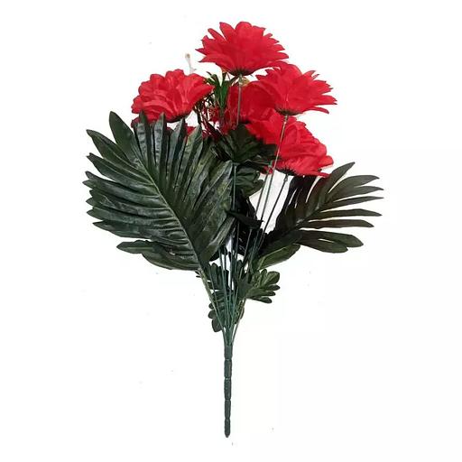 Букет георгинов 7 голов 3 пальмы 3 добавки 55см фото 5