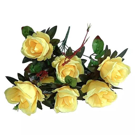 Букет с розой на 7 голов 47см 216-778 фото 2