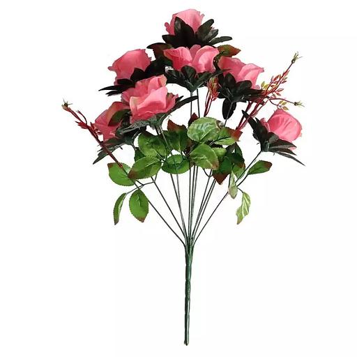 Букет с розой на 7 голов 47см 216-778 фото 3