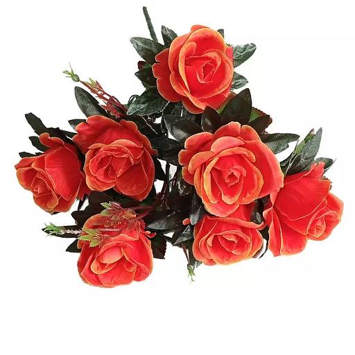 Букет с розой на 7 голов 47см 216-778 фото 4