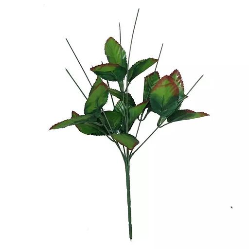 Подбукетник 7 голов 6 трилистиков розы 44-47см 005-028 фото 2