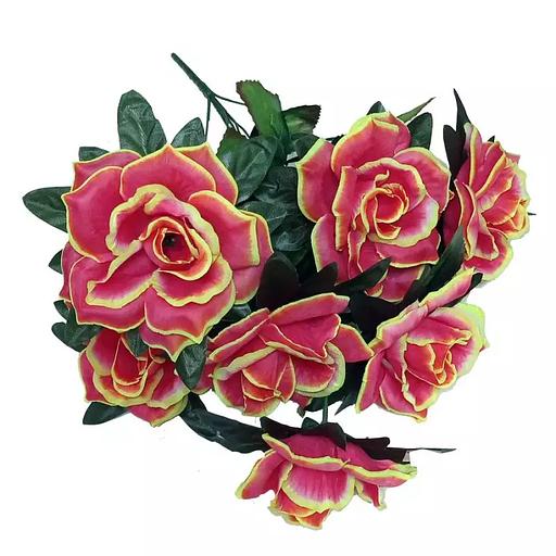 Букет роз на 7 голов 57см 220-751 фото 2