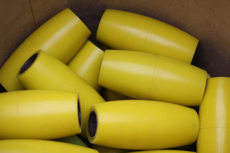 Полиуретановые валы натяжные, ведущие, подающие, ролики ленточных транспортеров фото 1