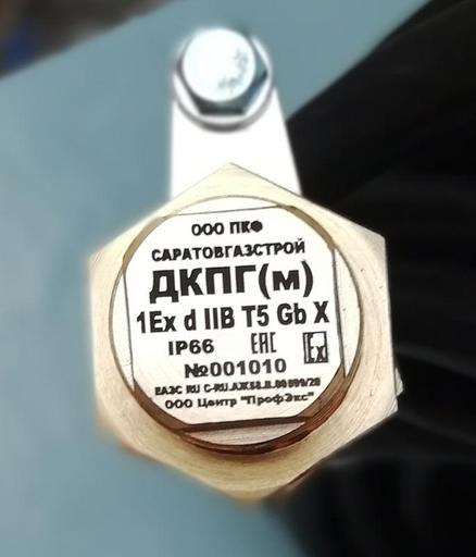 Датчик герконовый взрывозащищенный ДКПГ (м)2-20 МКЭШ5×0.5 опт фото 1