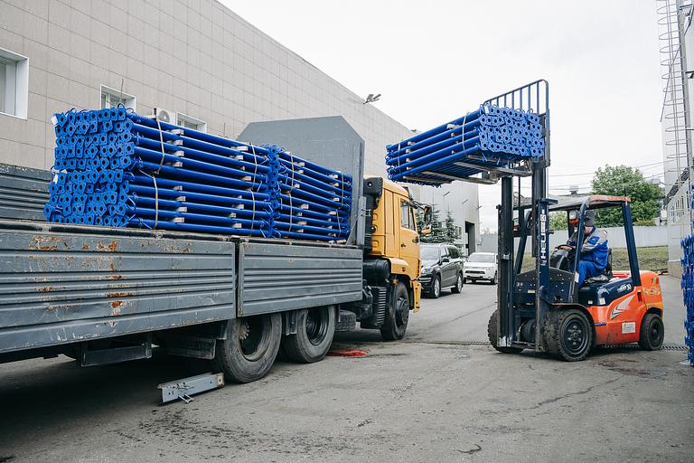 Стойка телескопическая для опалубки перекрытий 4,2 м фото 10