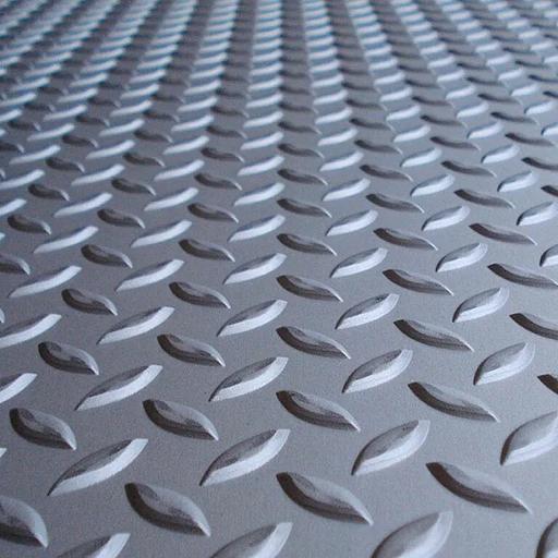 Лист стальной рифленый (ромб) ОПТ фото 1