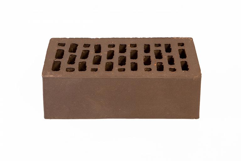 Лицевой шоколадный полуторный кирпич М150 Опт фото 1