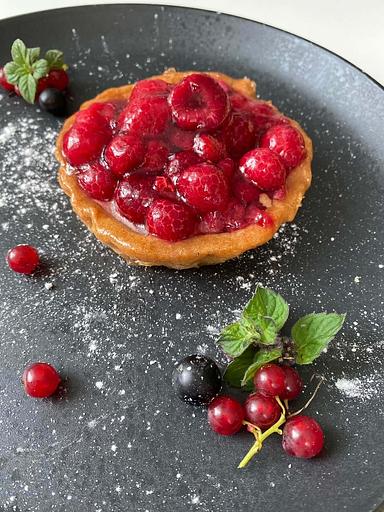 Замороженные тарталетки с малиной, опт фото 1