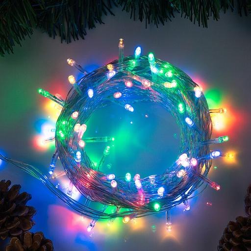 Гирлянда «Нить» цветная, 360 led, 15 м Опт фото 1