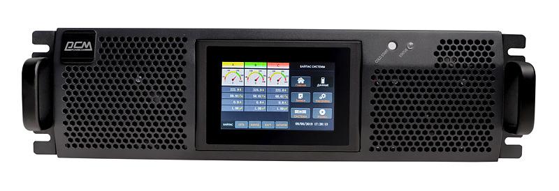 Источник бесперебойного питания Powercom VGD-II-15K33RM 15000Вт 15000ВА черный фото 2
