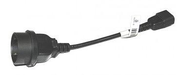 Кабель Powercom SCUT IEC-320 C14 to Socket Type-F 250V 10A фото 2