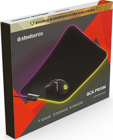 Коврик для мыши Steelseries QcK Prism Cloth Средний черный 320x270x4мм фото 4
