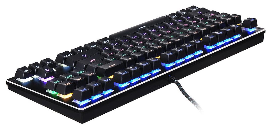 Клавиатура SunWind SW-K900G механическая черный USB Multimedia for gamer LED фото 8