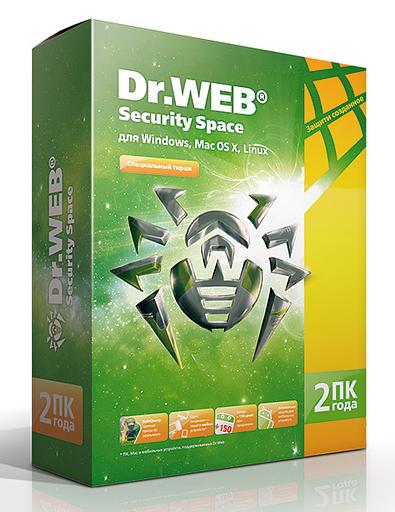 Базовая лицензия DR.Web 2PC 2Y (BHW-B-24M-2-A3) фото 1