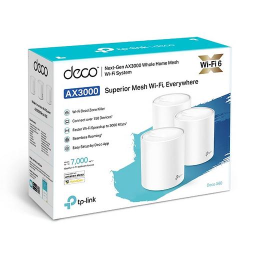 Маршрутизатор TP-Link Deco X60 (3-pack) (Deco X60(3-pack)) фото 2