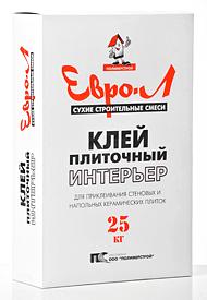 Клей плиточный Интерьер "Евро-Л" фото 1