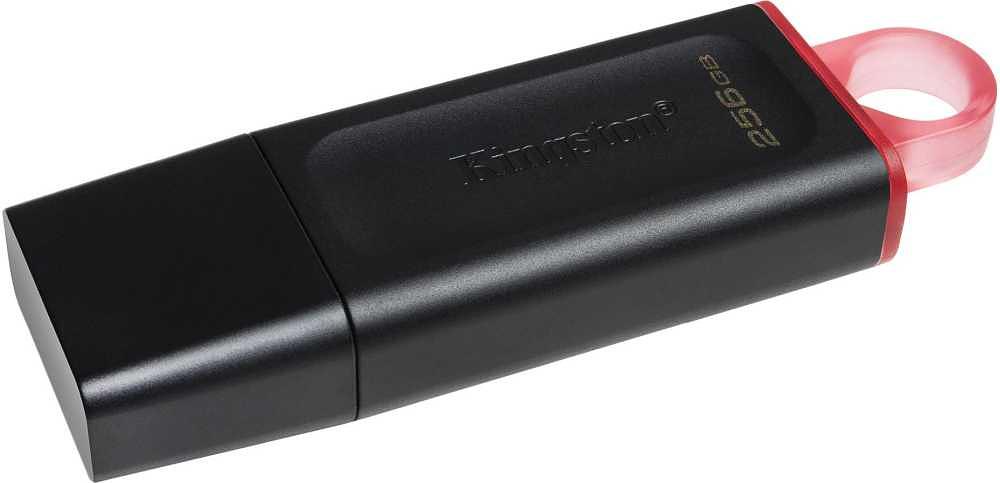 Флеш Диск Kingston 256Gb DataTraveler Exodia DTX/256GB USB3.1 черный/красный фото 2