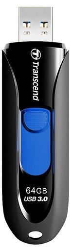 Флеш Диск Transcend 64Gb Jetflash 790 TS64GJF790K USB3.0 черный фото 2