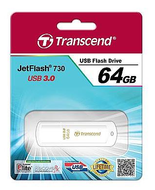 Флеш-накопитель Transcend JetFlash 730 (TS64GJF730) фото 2